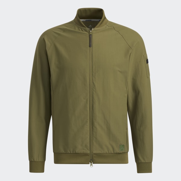 Green Go-To Full-Zip Woven Jacket YY012