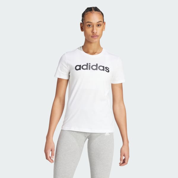 Adidas discount white tee