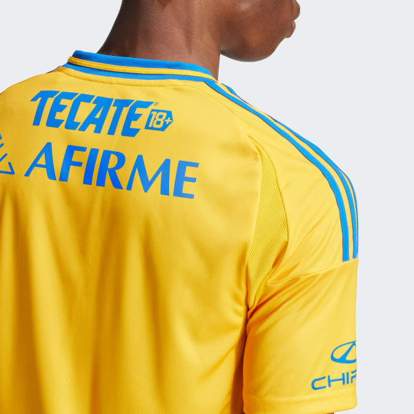 adidas Tigres UANL 24/25 Home Jersey - Yellow | Free