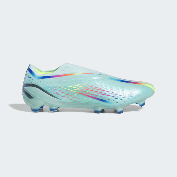 Azul Zapatos de Fútbol X Speedportal+ Césped Natural Seco