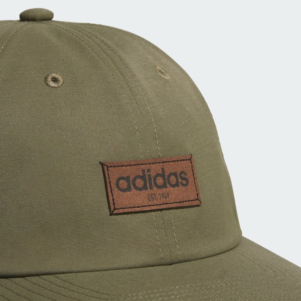 adidas Court Relaxed Strapback Hat - Green | Free Shipping with