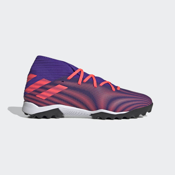 purple adidas boots