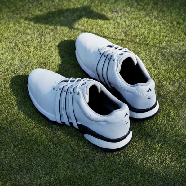 adidas Tour360 25 Spikeless Golf Shoes - White | Free Shipping