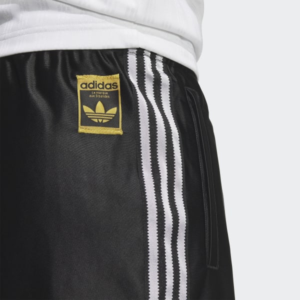 adidas（アディダス）SSTトラックジャケット・パンツ ジャージ 黒 L adidas Originals アディダス 光沢 ジャージパンツ 黒×金 KKU14
