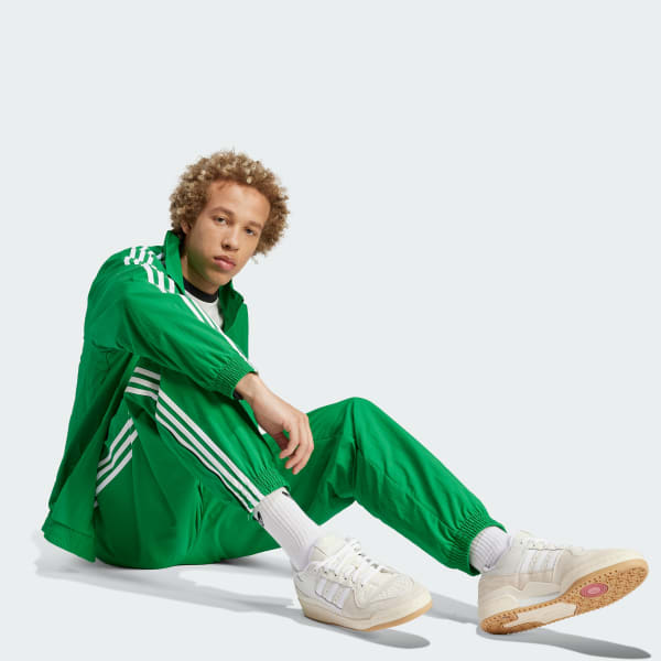 adidas Originals Firebird Track Pant in Green for Men
