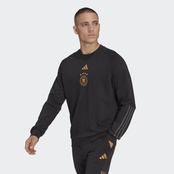 Zwart Duitsland Tiro 23 Katoenen Sweatshirt SE152