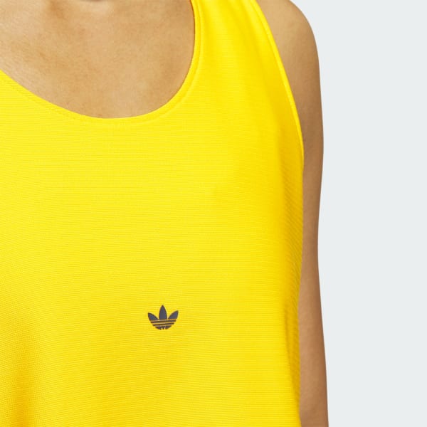 Adidas yellow tank discount top