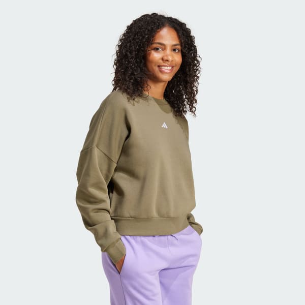 Green Essentials Small Logo Feelcozy Sweatshirt