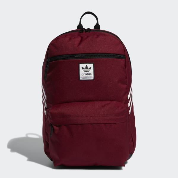maroon backpack adidas