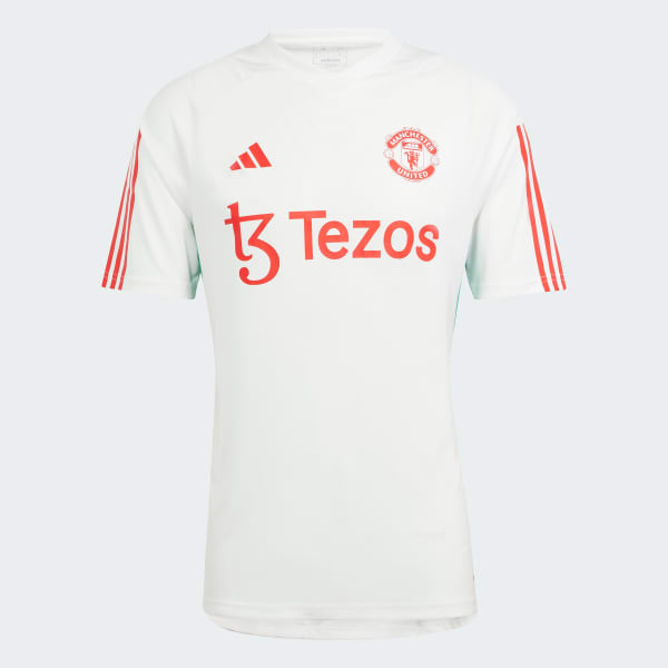 White Manchester United Tiro 23 Training Jersey