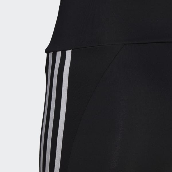 adidas Designed To Move 3-Stripes 7/8 Sportlegging Dames Zwart Wit