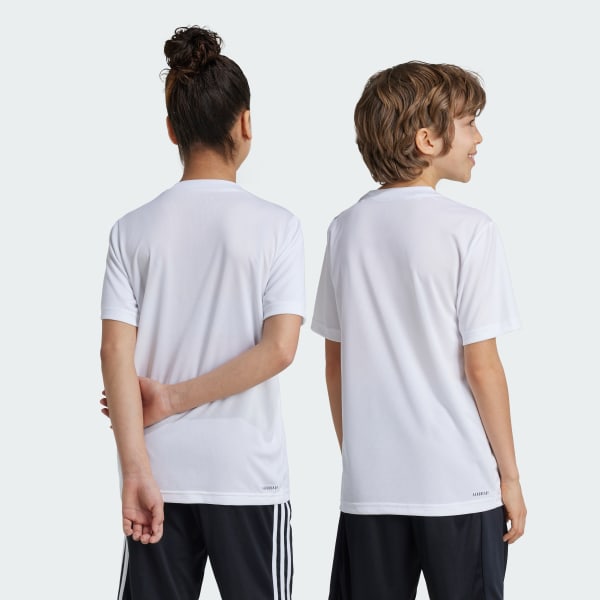 Blanc T-shirt coupe standard à logo Train Essentials Enfants
