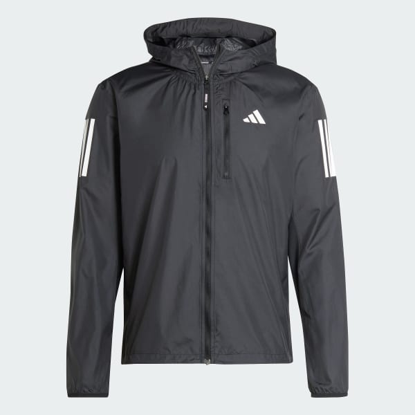 adidas Men's Running Own the Run Jacket - Black adidas US