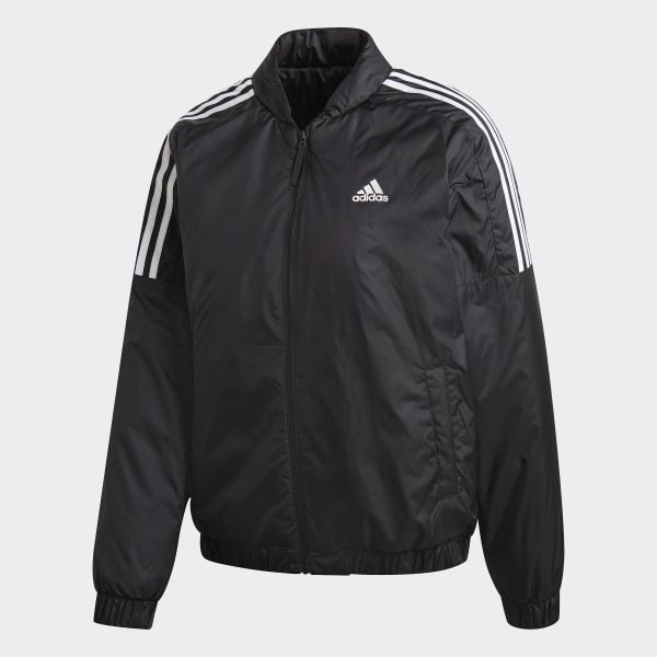 Casaca Bómber Térmica Essentials - Negro adidas | adidas Peru