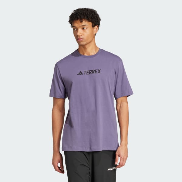 Morado Polera Terrex Classic Logo