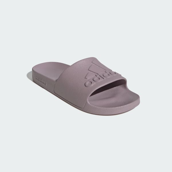 Purple Adilette Aqua Slides