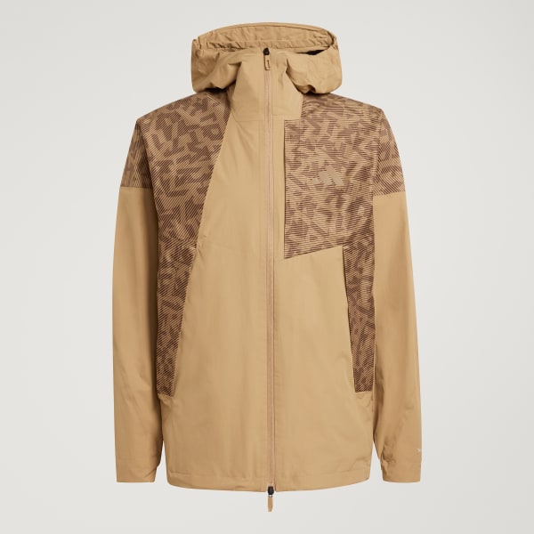 Marron Veste 2,5 couches PRIMEKNIT CLIMAPROOF Terrex Xperior Hybride