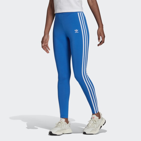 adidas 3-Stripe Halo Blue Leggings