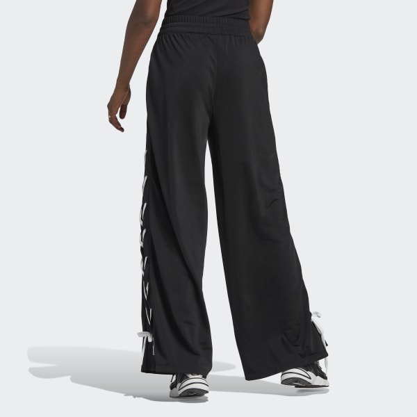 Nero Pantaloni Always Original Laced Wide Leg