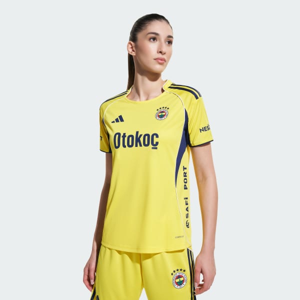 Yellow Fenerbahçe 25/26 Away Jersey Woman