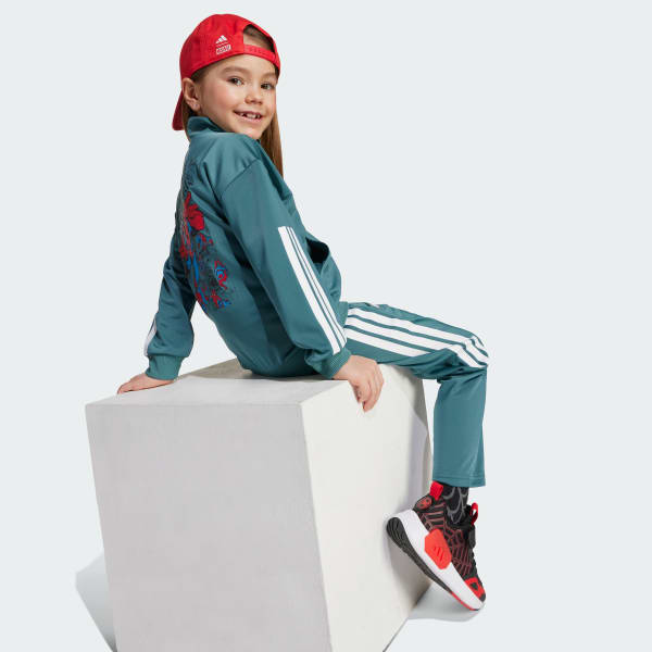 Groen Marvel Spider-Man Trainingspak Kids