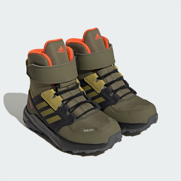 adidas Terrex Trailmaker High COLD.RDY Hiking Shoes - Green | Free ...