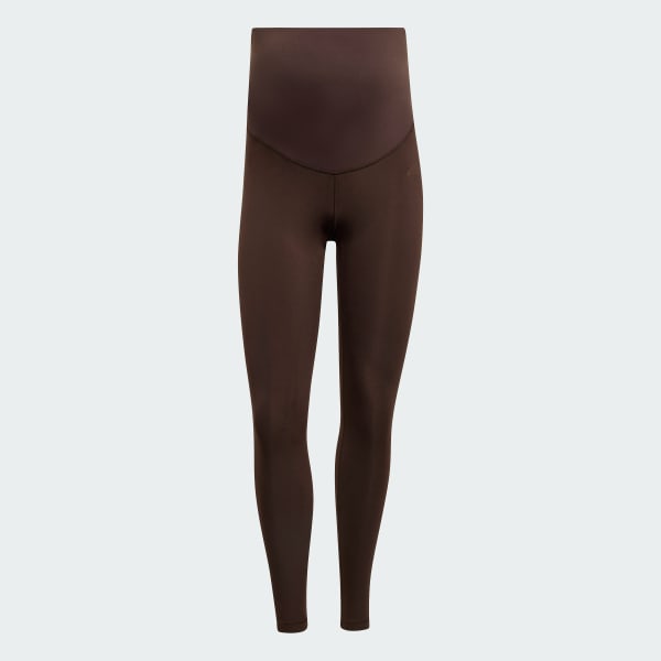 Braun Optime Essentials Workout Umstands-Leggings in voller Länge
