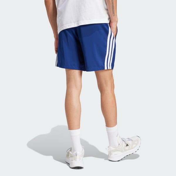 modrá Šortky Essentials 3-Stripes Chelsea