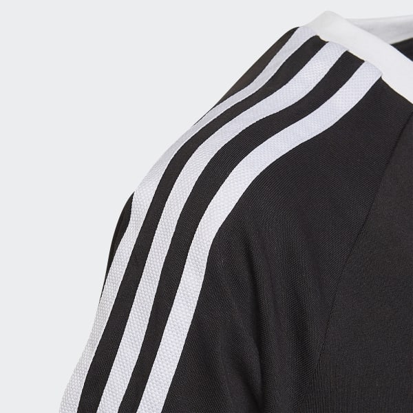 Siyah Adicolor 3-Stripes Tişört