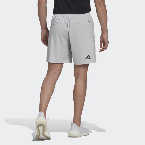 Grigio Short da allenamento Train Icons 3-Bar SU826