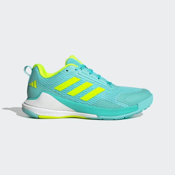 R u☆プティノーブル　ミント adidas Novaflight 2 Indoor Shoes - Turquoise | Free Shipping with