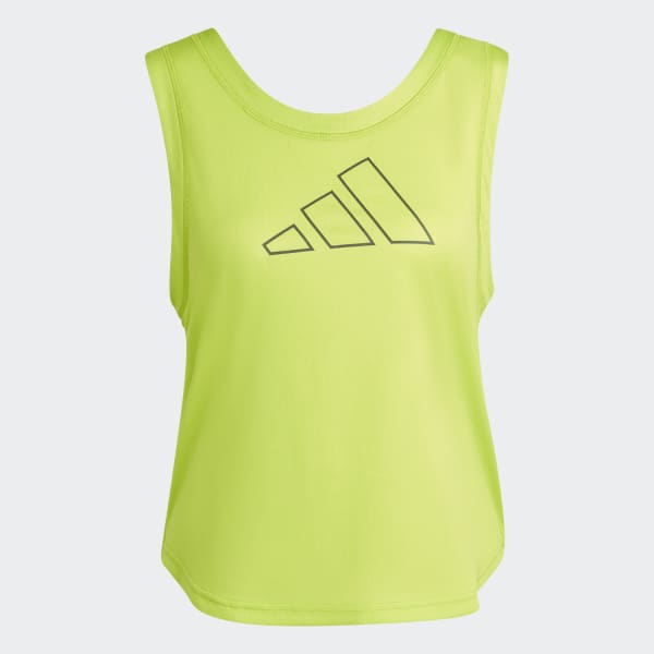 Green Hyperbright Training Tank Top