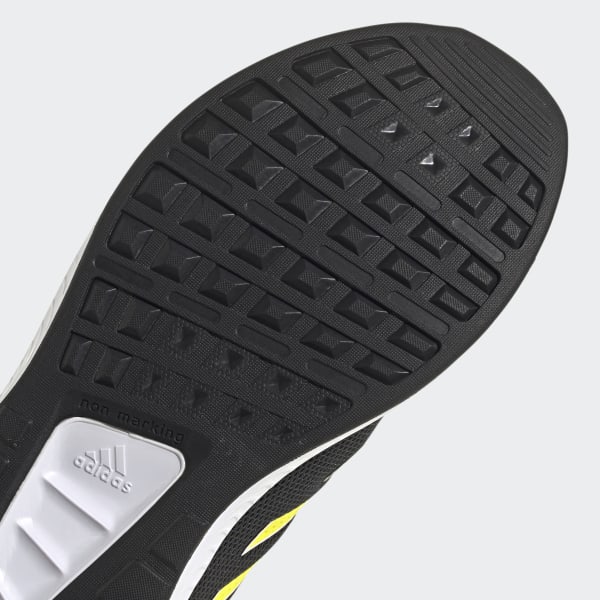 Adidas falcon white and yellow sales