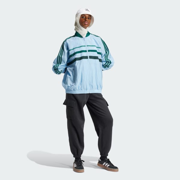 Azul Chaqueta Deportiva '80s