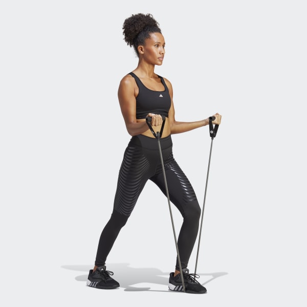 adidas Techfit Control x RHEON™ Full-Length Leggings - Black | Women's ...