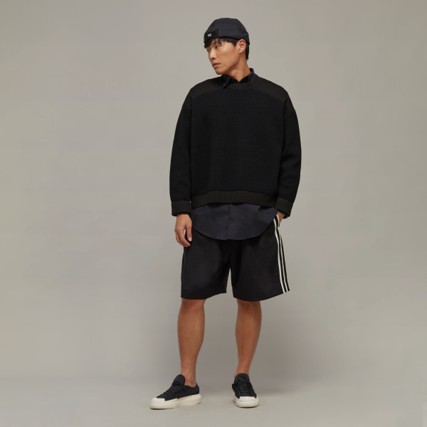 Noir Short Y-3 Sport Uniform 3-Stripes