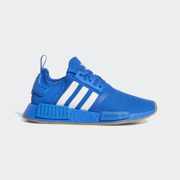 blue white nmds