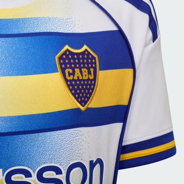 Blanco Camiseta Tercer Uniforme Boca Juniors 2026 (Niños)
