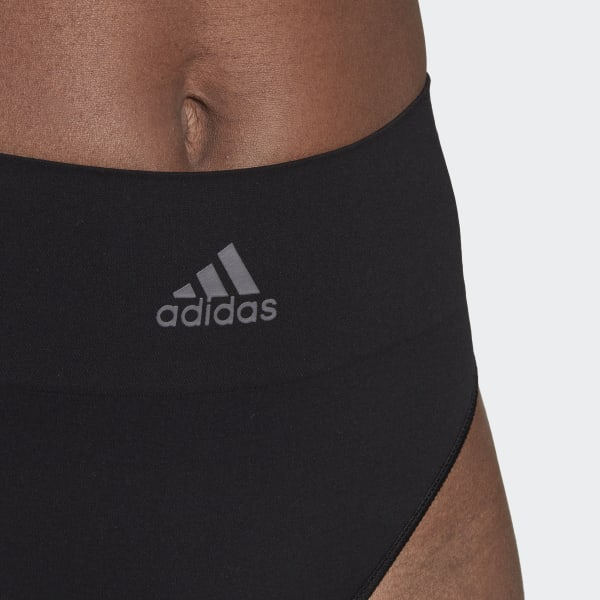 Czerń Active Seamless Micro-Stretch Hi-Leg Underwear HPO50