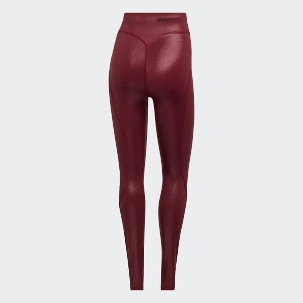 adidas by Stella McCartney Shiny Training Legging Bordeaux
