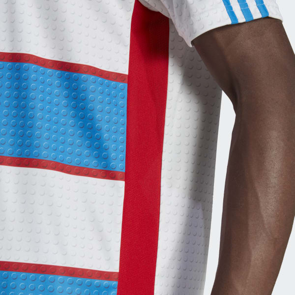 Azul Camiseta Uniforme de Local adidas Tiro x LEGO® TO239