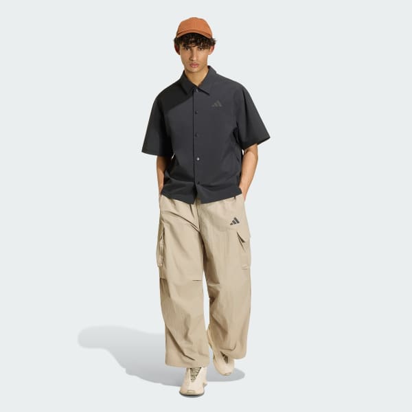 สีดำ เสื้อเชิ้ต City Tech