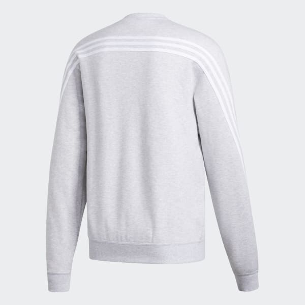 adidas 3 stripe wrap sweatshirt