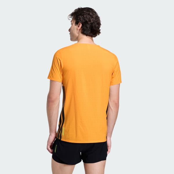 Orange Adizero Running Tee