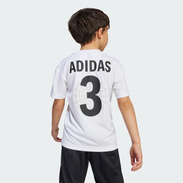 Tシャツ・カットソー adidas Adidas X Marvel Spider-Man Top and Bottom Set White B Amazon.com: adidas Unisex-Kids x Marvel Spider-Man