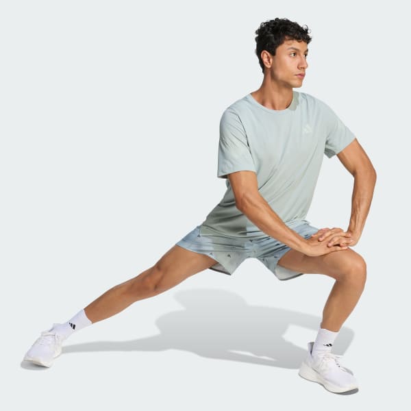 Verde Shorts de Running adi365 Essentials Brand Love