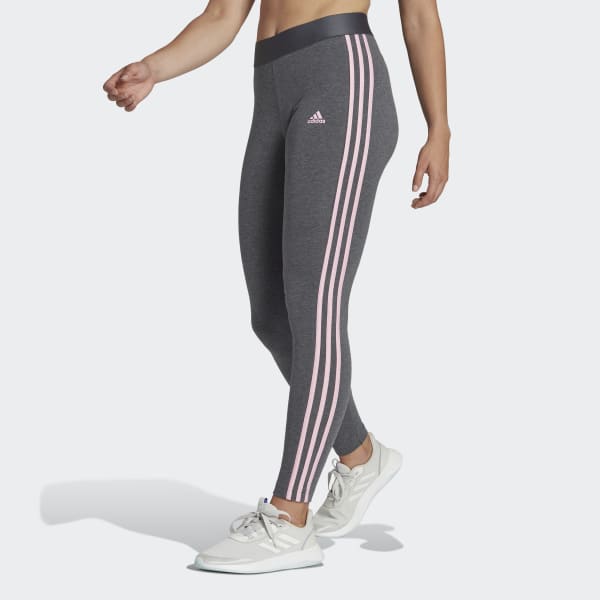 adidas 3 Stripes Leggings - Grey