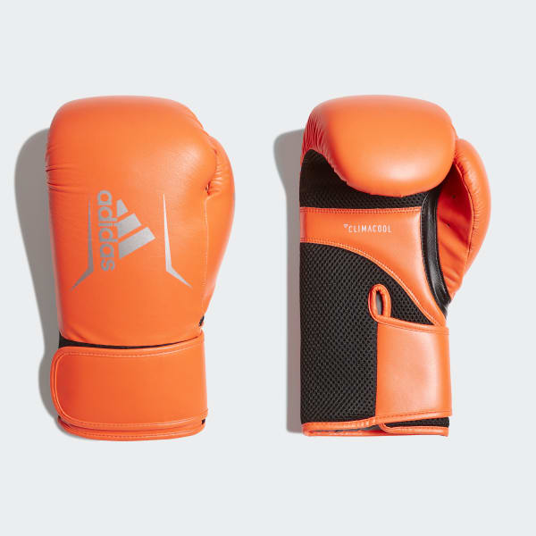 adidas Speed 100 Boxing Gloves - Orange 