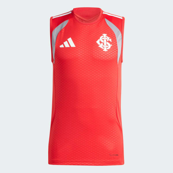 Vermelho Camisa Treino Sem Mangas Competition SC Internacional 26