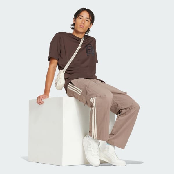 Brun Adicolor Classics 3-Stripes Cargobyxor